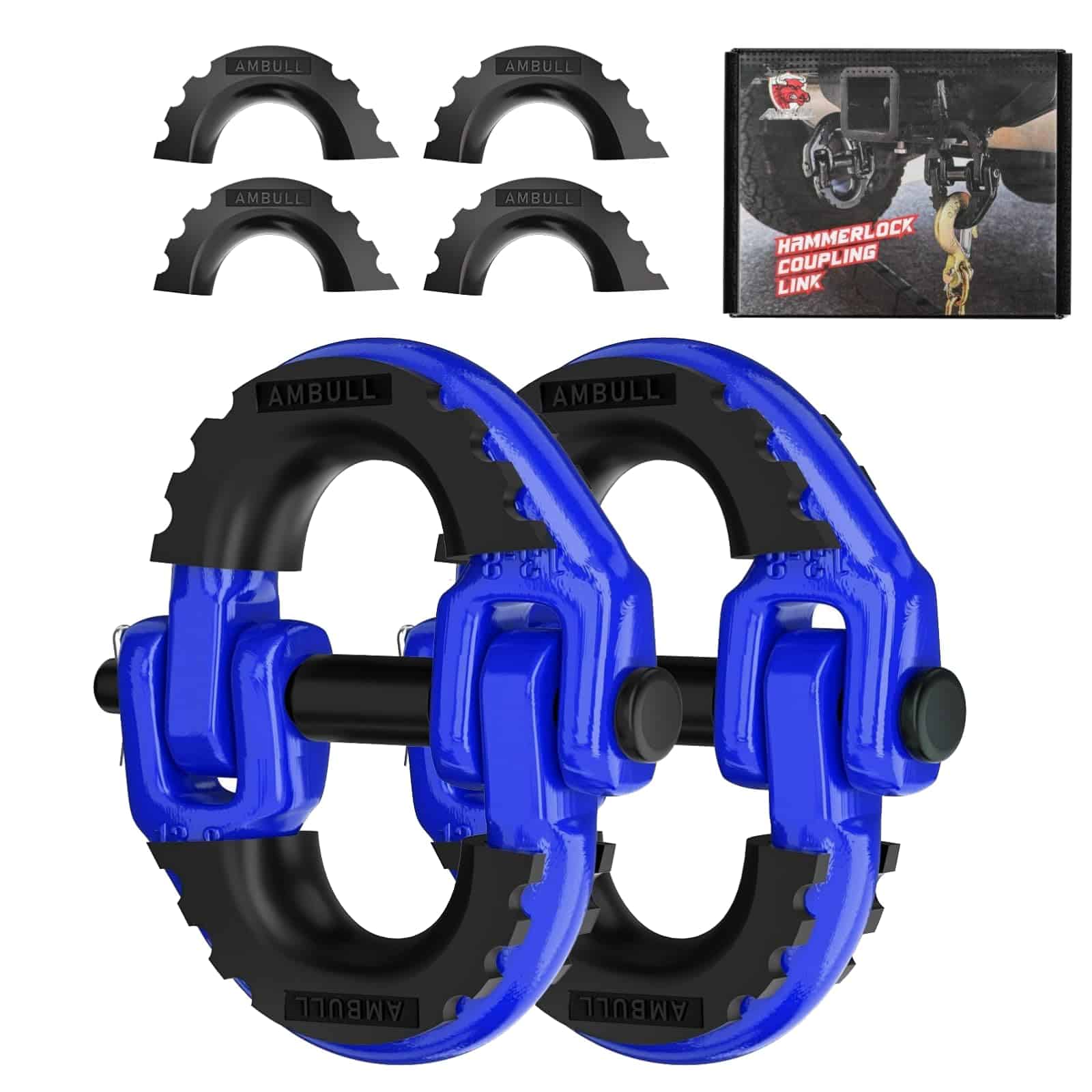 Conector de Cadena de Seguridad AMBULL 2 Pack 1/2", Enlace