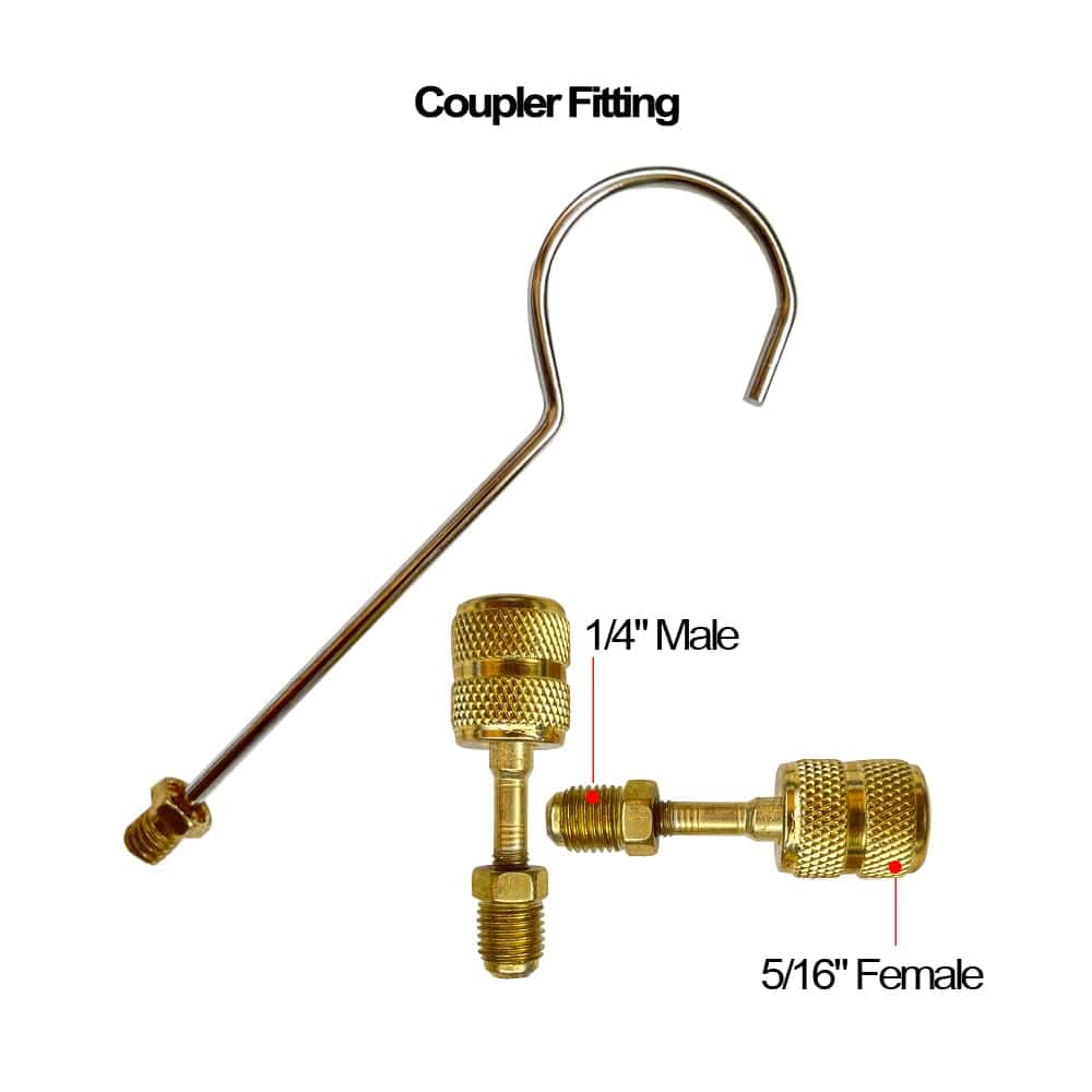 Conjunto de Manómetros de Diagnóstico AC Bocarmo 5FT para - Imagen 8