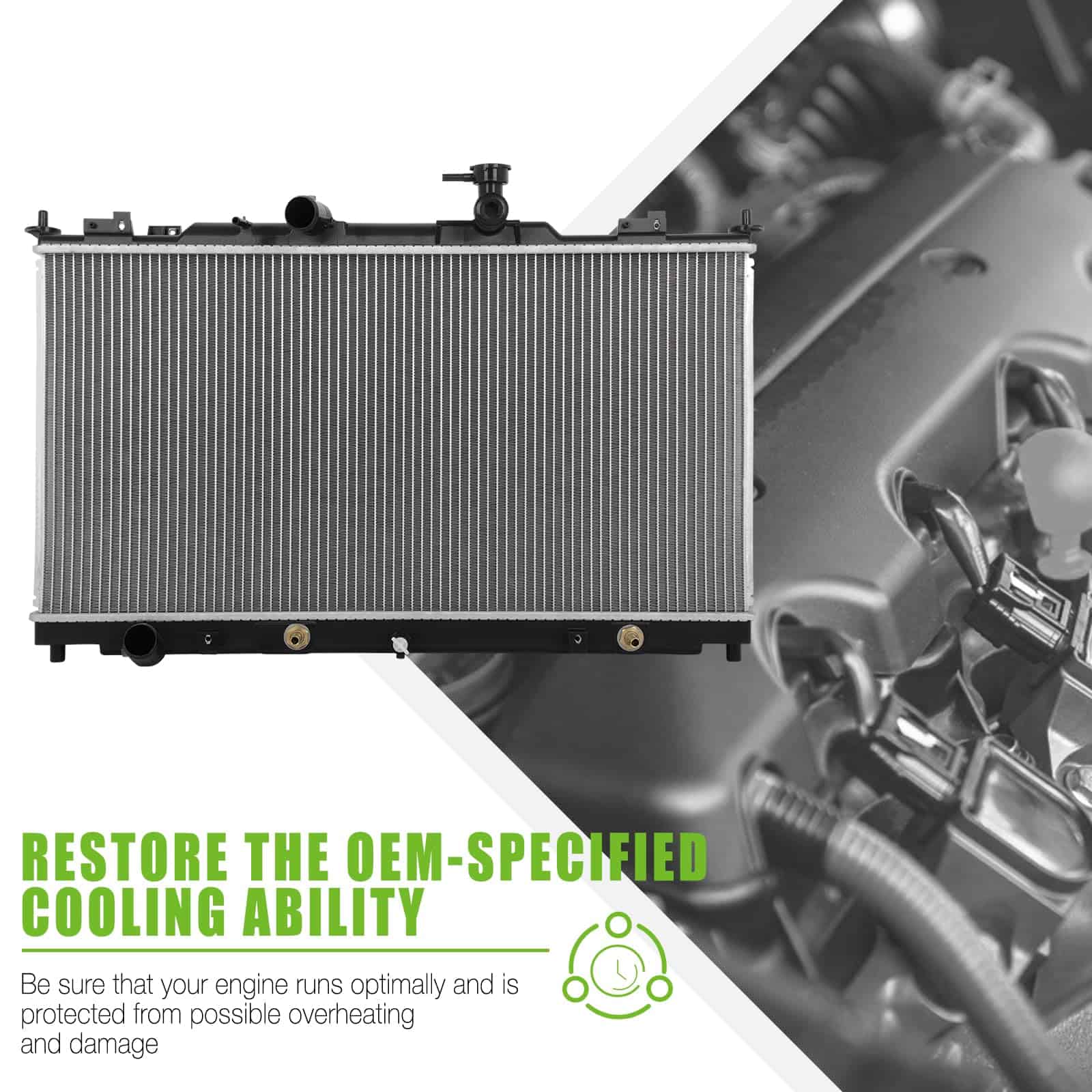 Ensamblaje de Radiador de Refrigeración del -za #13389 - Imagen 6