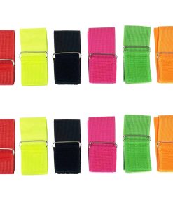 Miokun 12 Pack 3 Legged Race Bands Correas de Carrera de 3