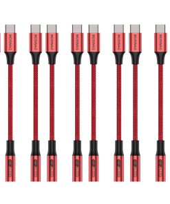 Adaptador de audio USB Tipo C a Jack de 3.5mm, Cable de