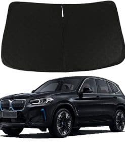 D-Lumina Protector Solar para Parabrisas - -Negro y Plateado