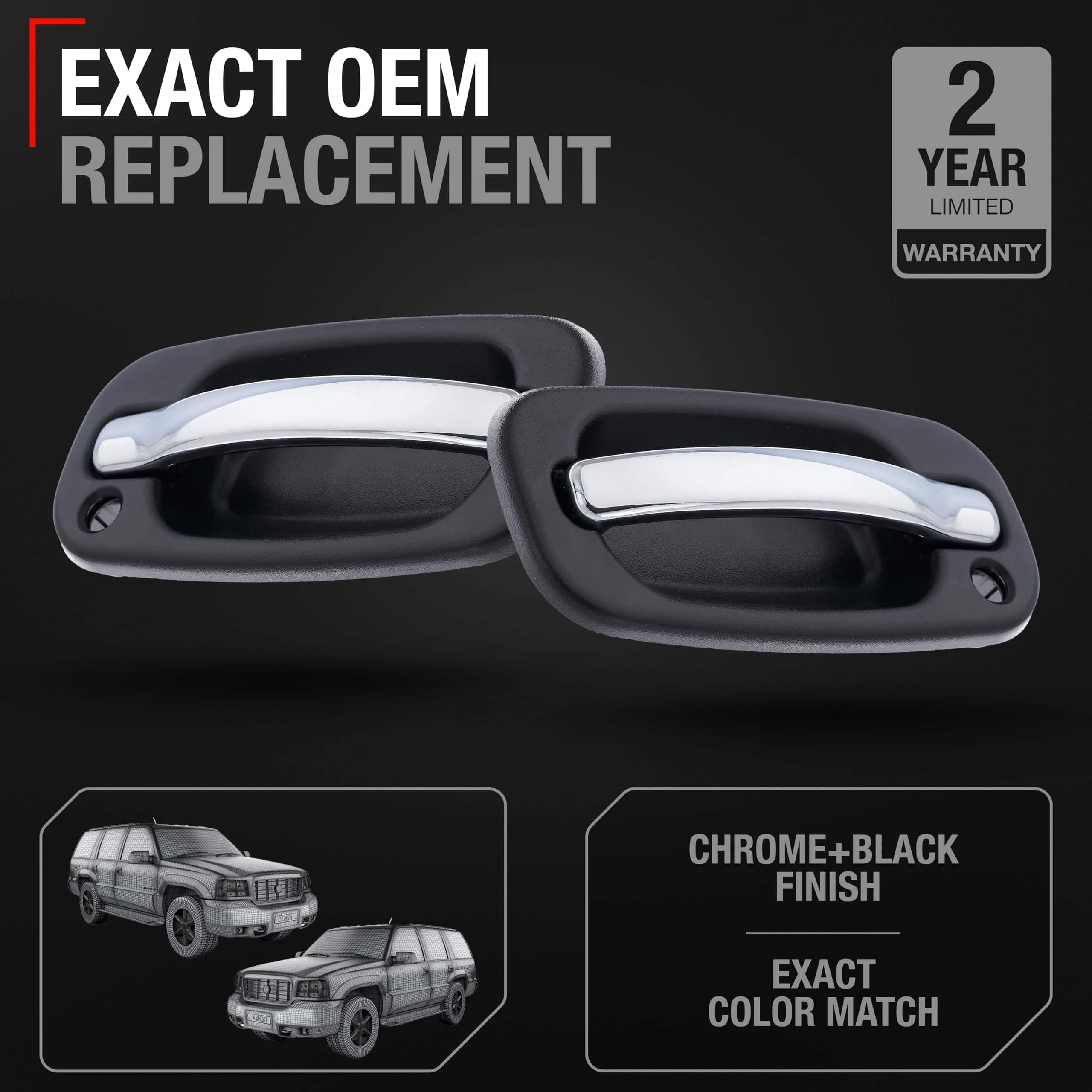 Manija de puerta delantera del conductor y del pasajero - - Imagen 3