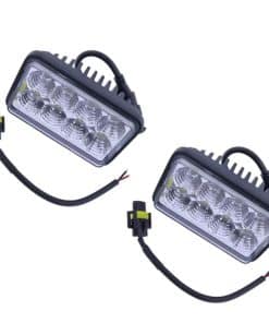 Geofrey 2pcs 12V 50W LED Back Up Light AT345169 Compatible