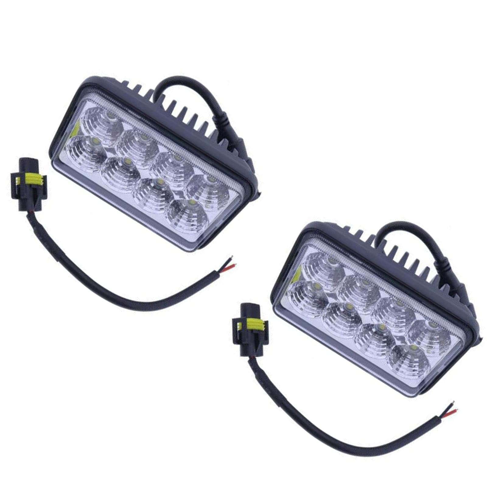 Geofrey 2pcs 12V 50W LED Back Up Light AT345169 Compatible