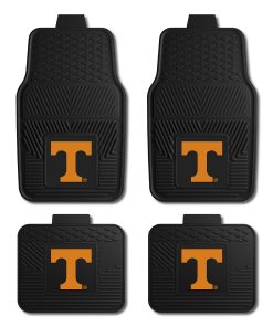 Juego de Tapetes de Vinilo para Auto de 4 piezas de la