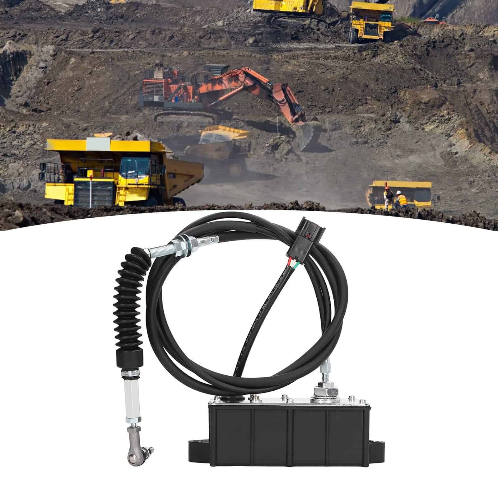 Actuador de Aceleración del Excavador Kadimendium, Motor de - Imagen 6