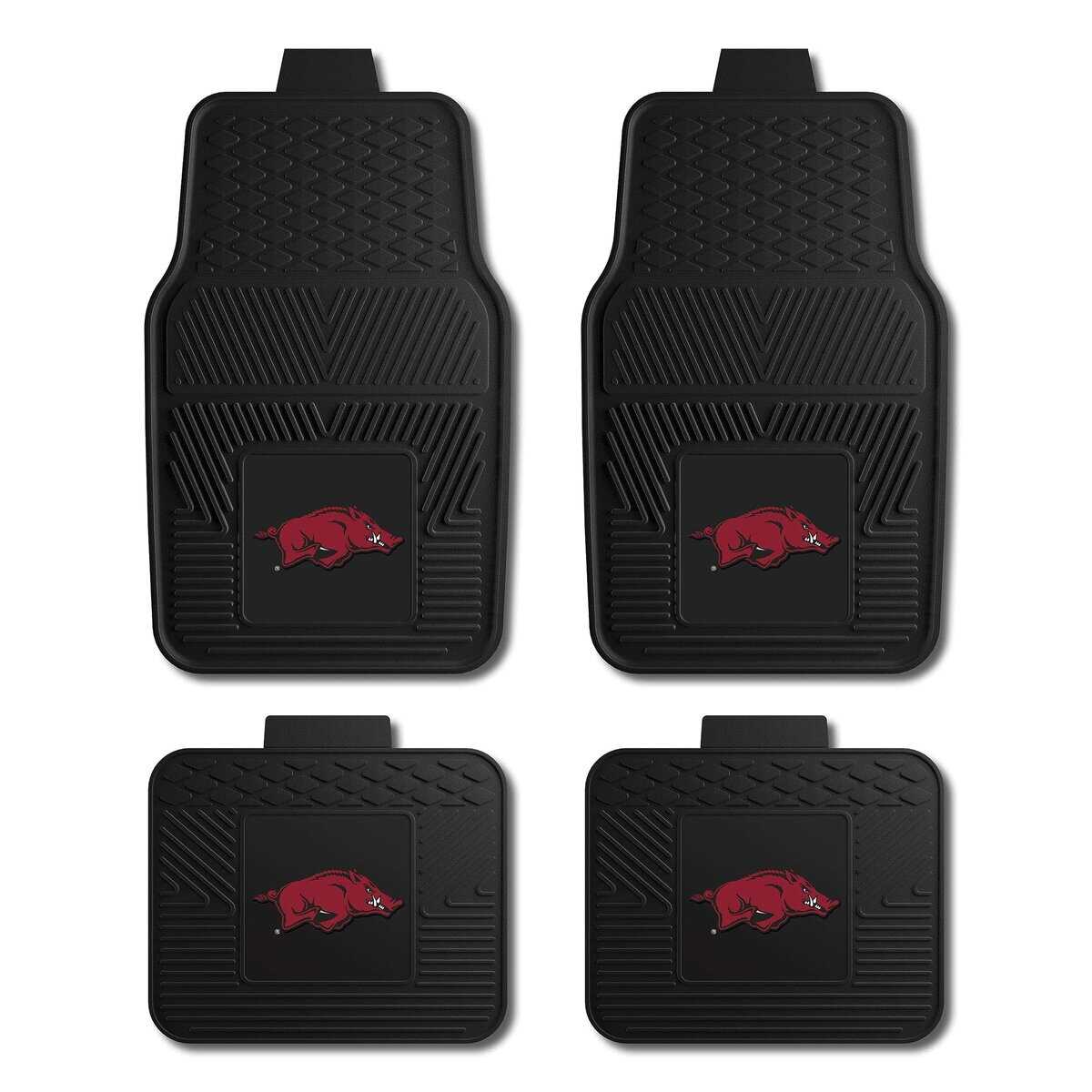 Tapetes para autos Fanmats University of Arkansas