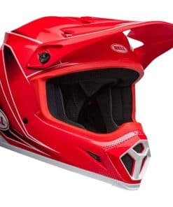 Casco BELL MX-9 MIPS para Motocross (Zona Rojo Brillante -