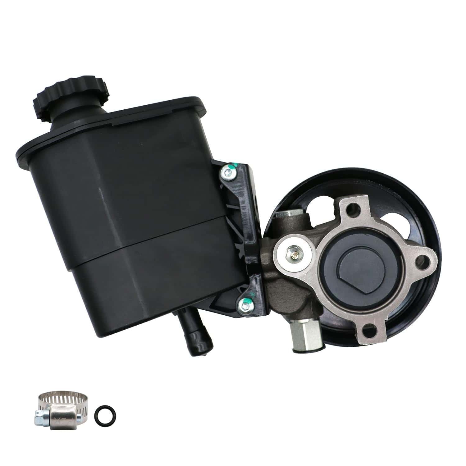 Bomba de dirección asistida Cuuove 96-70269 con polea y - Imagen 5