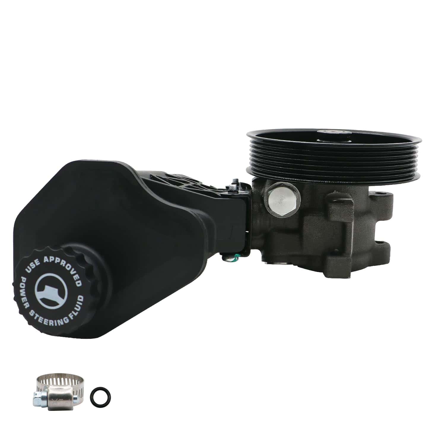 Bomba de dirección asistida Cuuove 96-70269 con polea y - Imagen 7