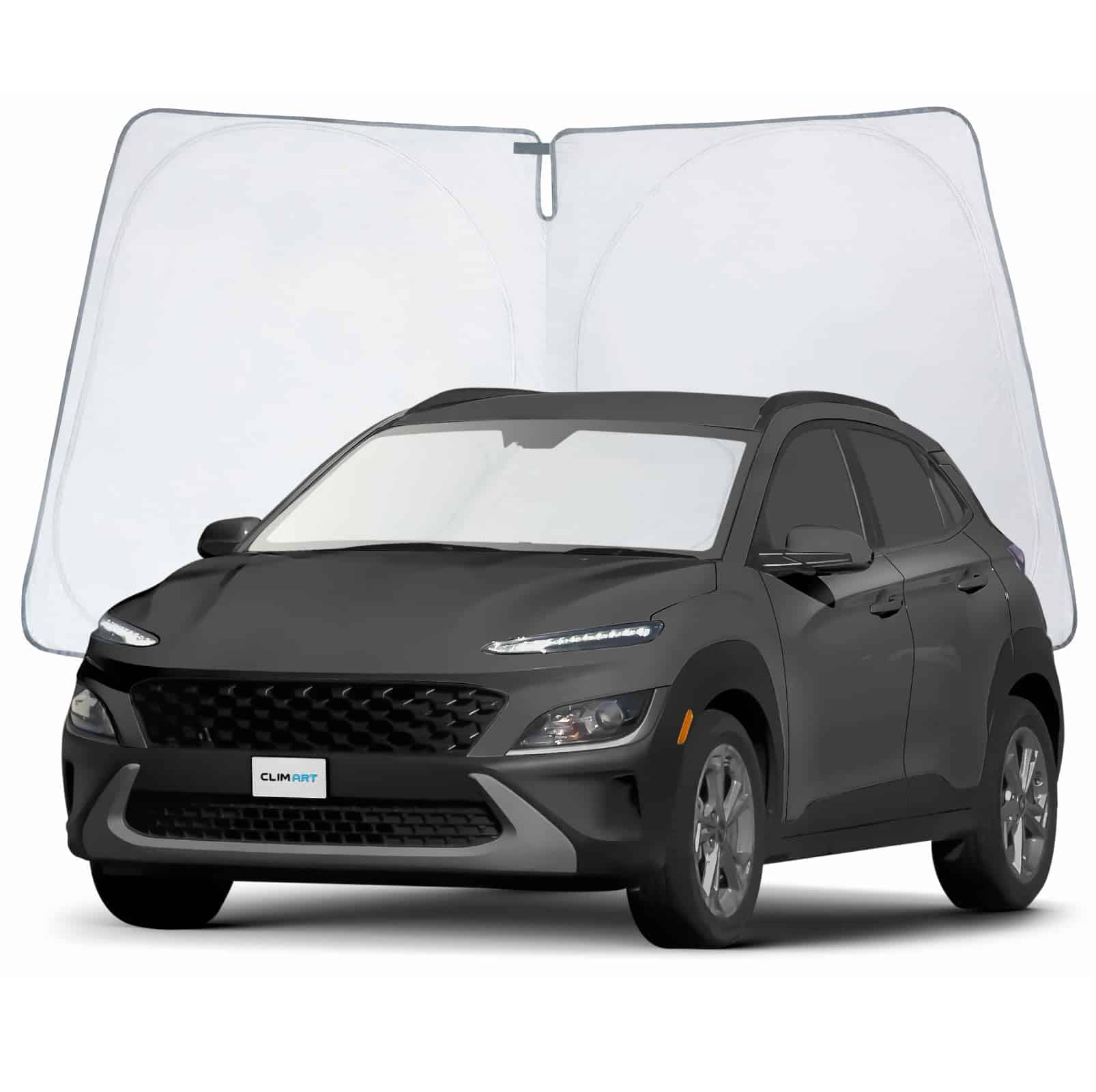 CLIM ART Parasol para parabrisas de Hyundai Kona 2018-2023,