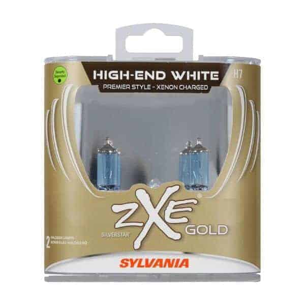 Bombilla de faro halógena SYLVANIA H7 SilverStar zXe Gold,