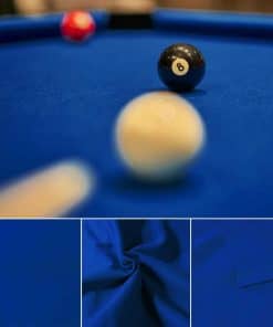 Tela de fieltro de mesa de billar profesional -Azul marino
