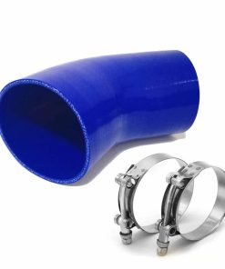 Manguera de silicona acoplador codo de 45 grados de alto