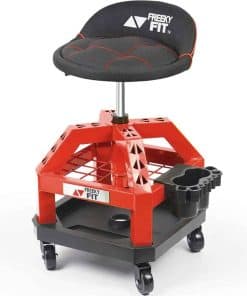 Taburete Rodante FreekyFit para Garaje con Ruedas,