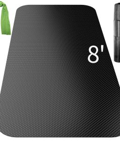 Tapete grande de gimnasio y entrenamiento 96" x 32" para