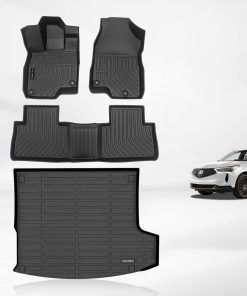 Tapetes de Piso y Forro de Carga -Negro