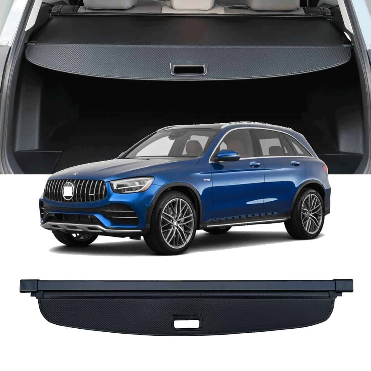 Cubierta de carga compatible con Mercedes-Benz GLC