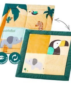 Tapete de Juego Patchwork Little Big -Selva - Tapete Patchwo