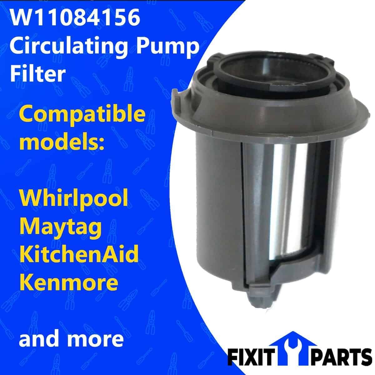 FILTRO DE BOMBA CIRCULANTE W11084156 Actualizado reemplaza - Imagen 4