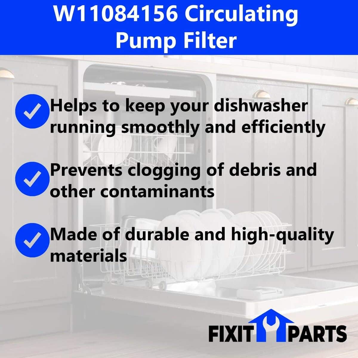 FILTRO DE BOMBA CIRCULANTE W11084156 Actualizado reemplaza - Imagen 5
