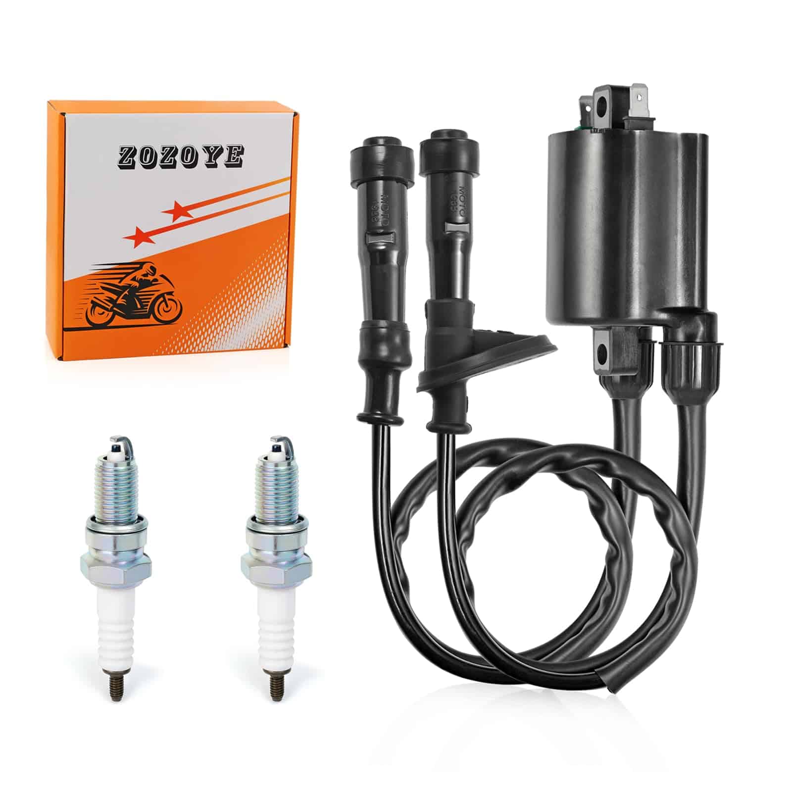 Kit de Bobina de Encendido Bujía + Tapa para Honda Shadow