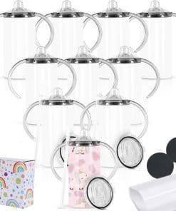 Vaso de Entrenamiento para Niños de 12 Oz con Revestimiento