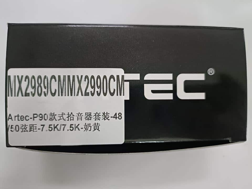 Set de pastillas de guitarra eléctrica Artec ASA90 Alnico 5 - Imagen 8