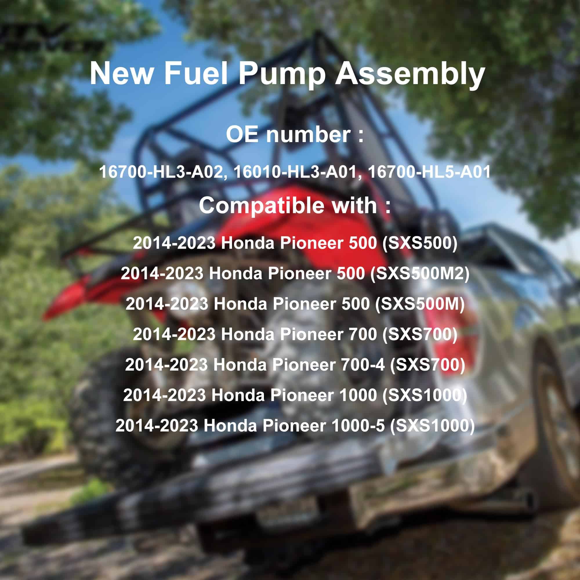 Conjunto de Bomba de Combustible compatible con Honda - Imagen 3