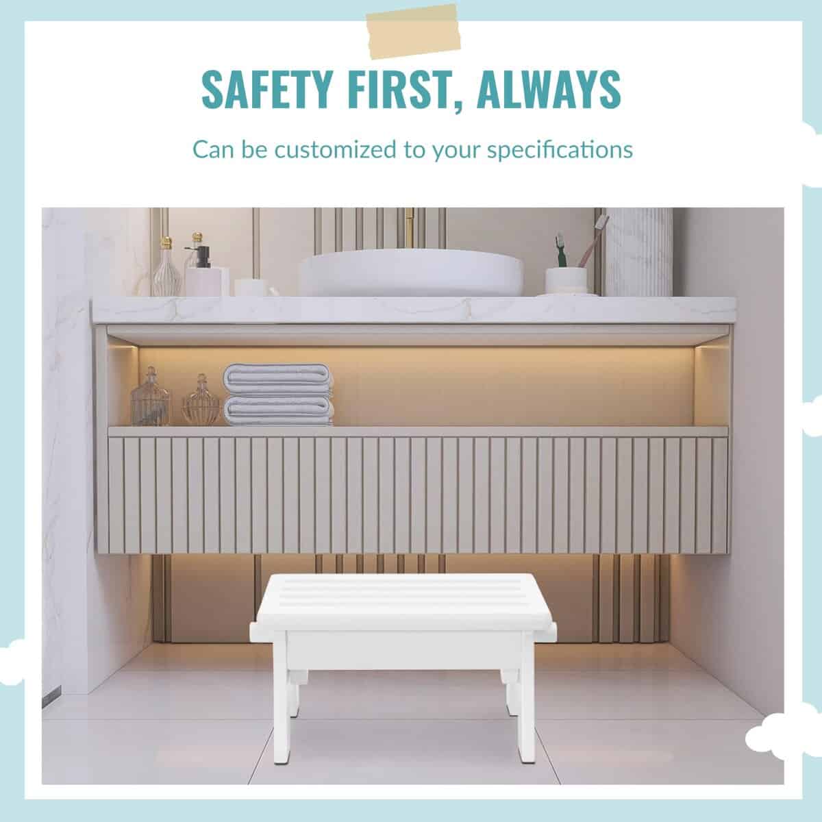 Dream On Me Ease-Up Reposapiés de lactancia ajustable en - Imagen 3