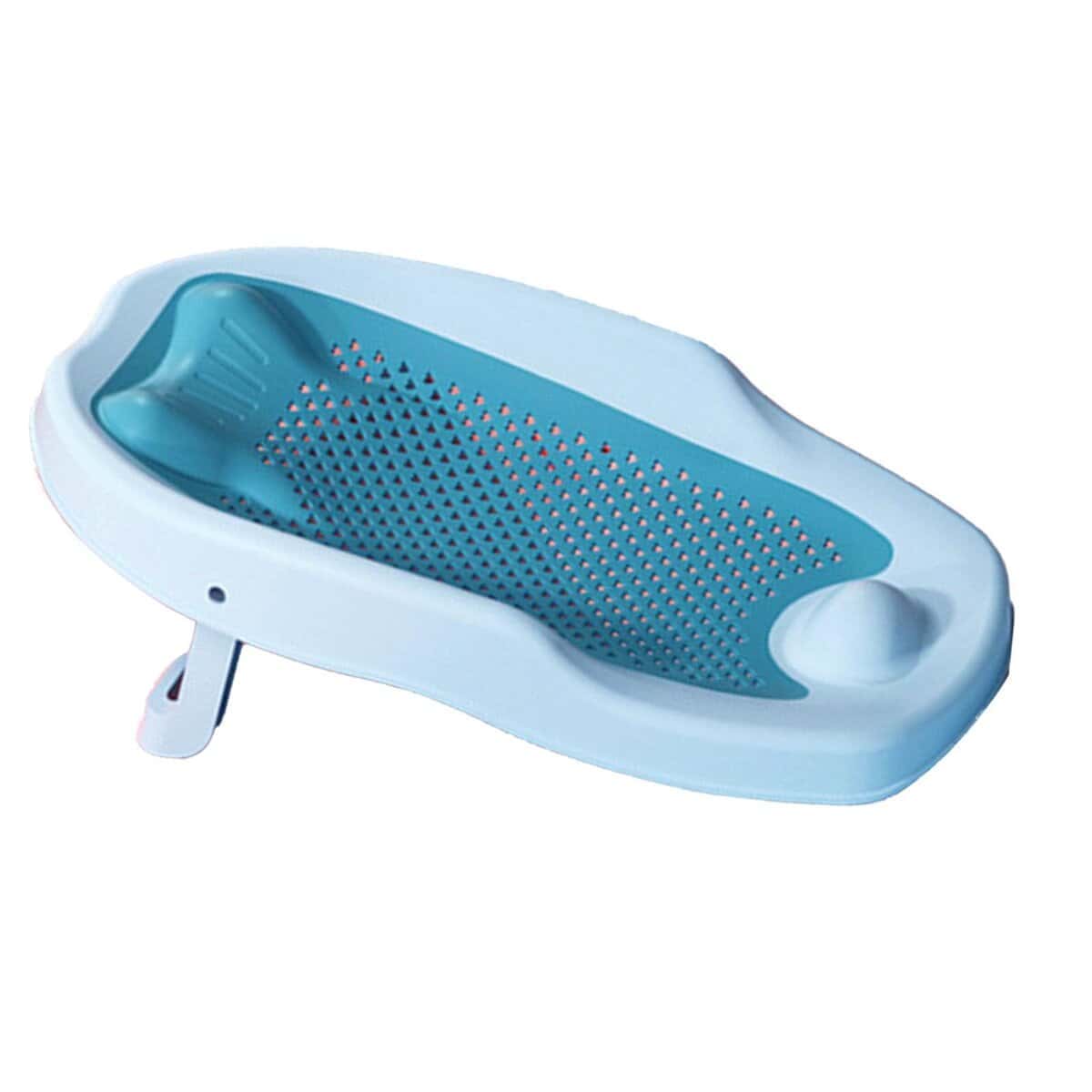 Asiento de apoyo para baño de bebé, seguro para bañar al - Imagen 5