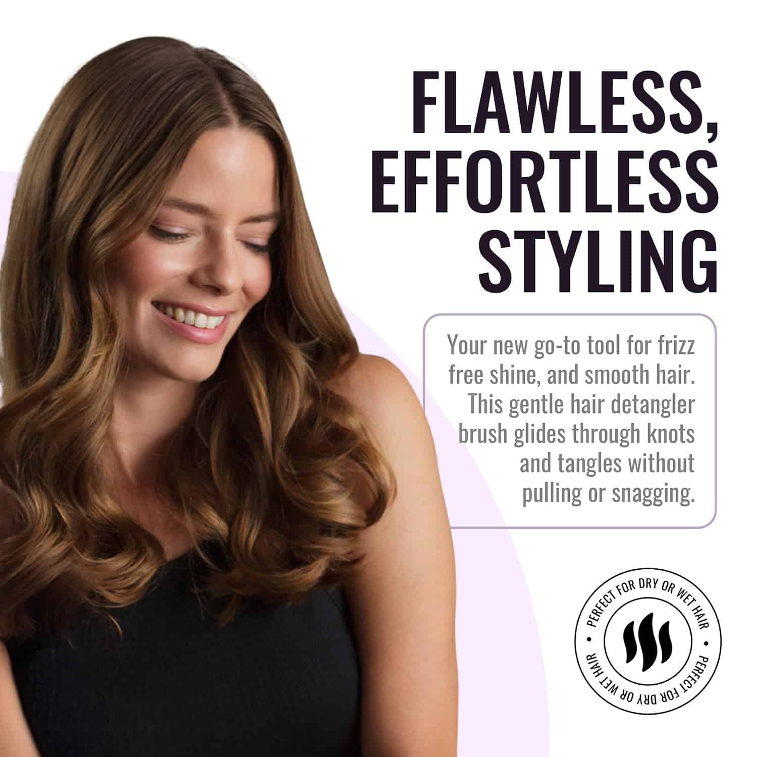 Cepillo Mini Paddle Super Gentle de Ergo para Secado con - Imagen 7