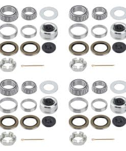 Racewill 4 Sets 25580 14125A Kits de Cojinetes de Eje para