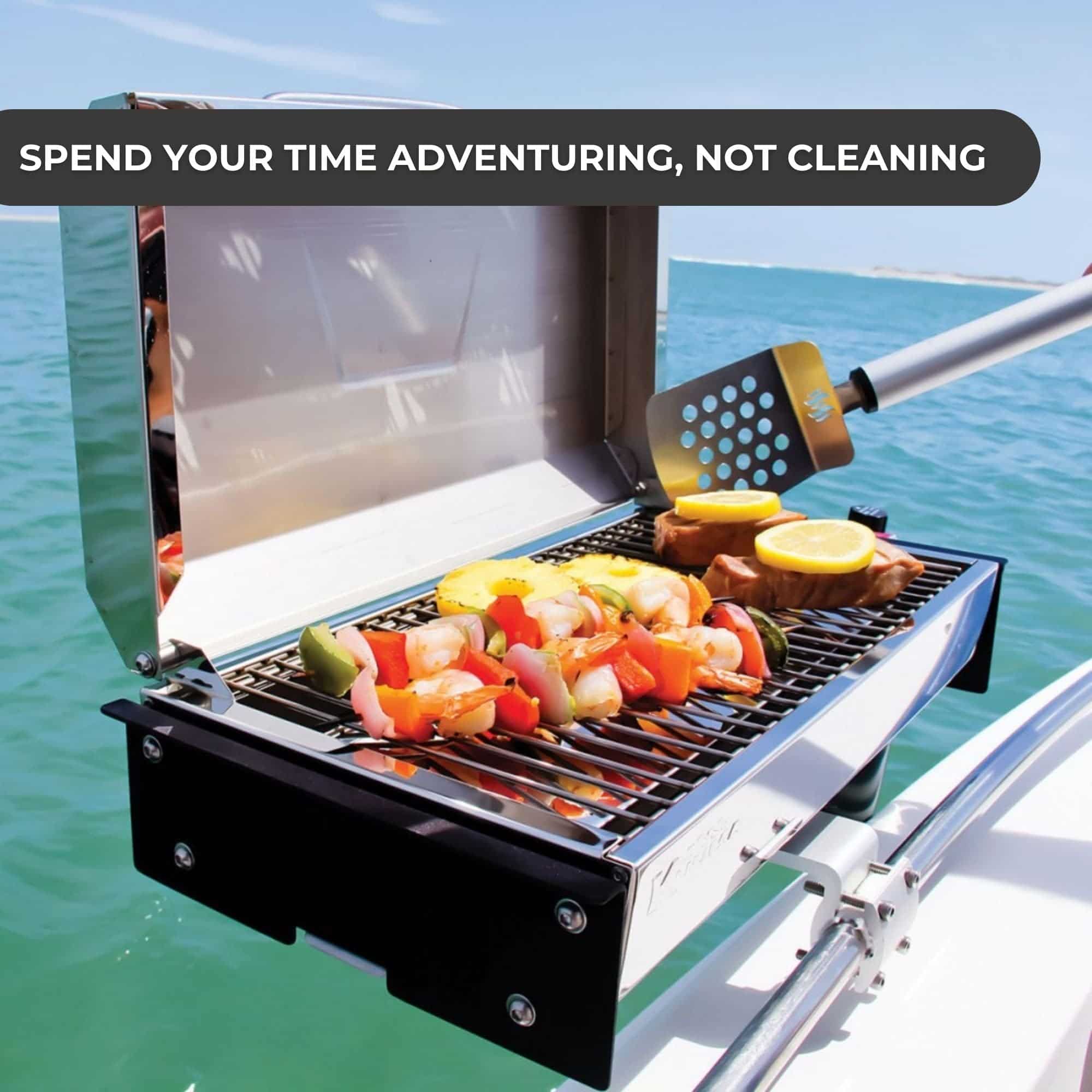 STOVEWRAP Grill Wrap - Protector de Bandeja para Parrilla - Imagen 6