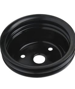 Polea de Correa en V de Doble Ranura en Acero para Cigüeñal