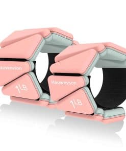 Pesas de Muñeca Hauwevson para Entrenamiento -Rosa Carne-1LB