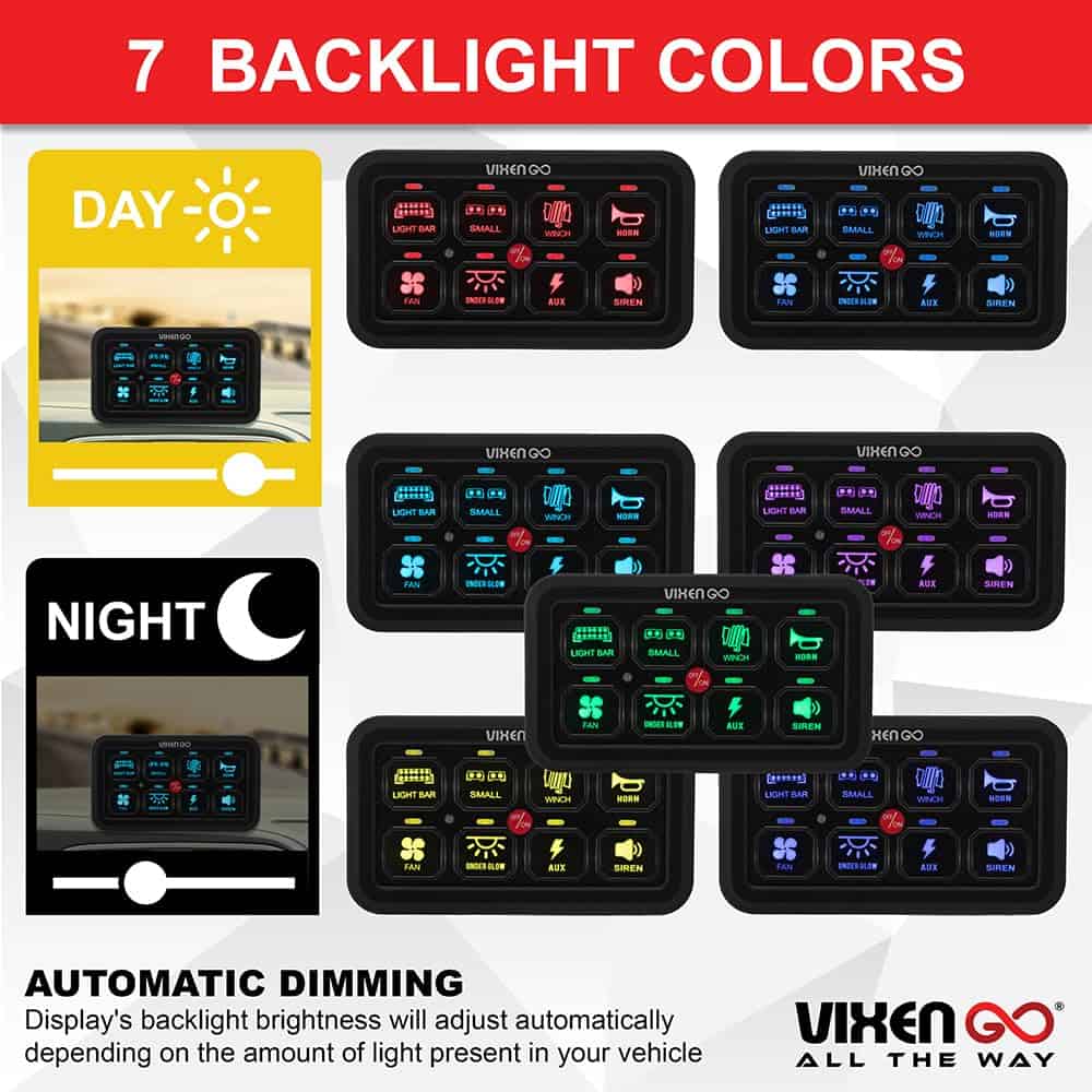 Panel de Interruptores Vixen Go 8 - Caja de Control de - Imagen 6