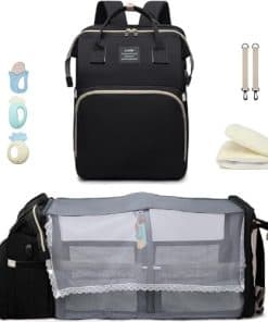 Mochila Cambiadora de Pañales ANWTOTU con Estación de