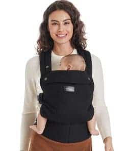 Portabebés Momcozy - Ergonómico, Confortable y Ligero para