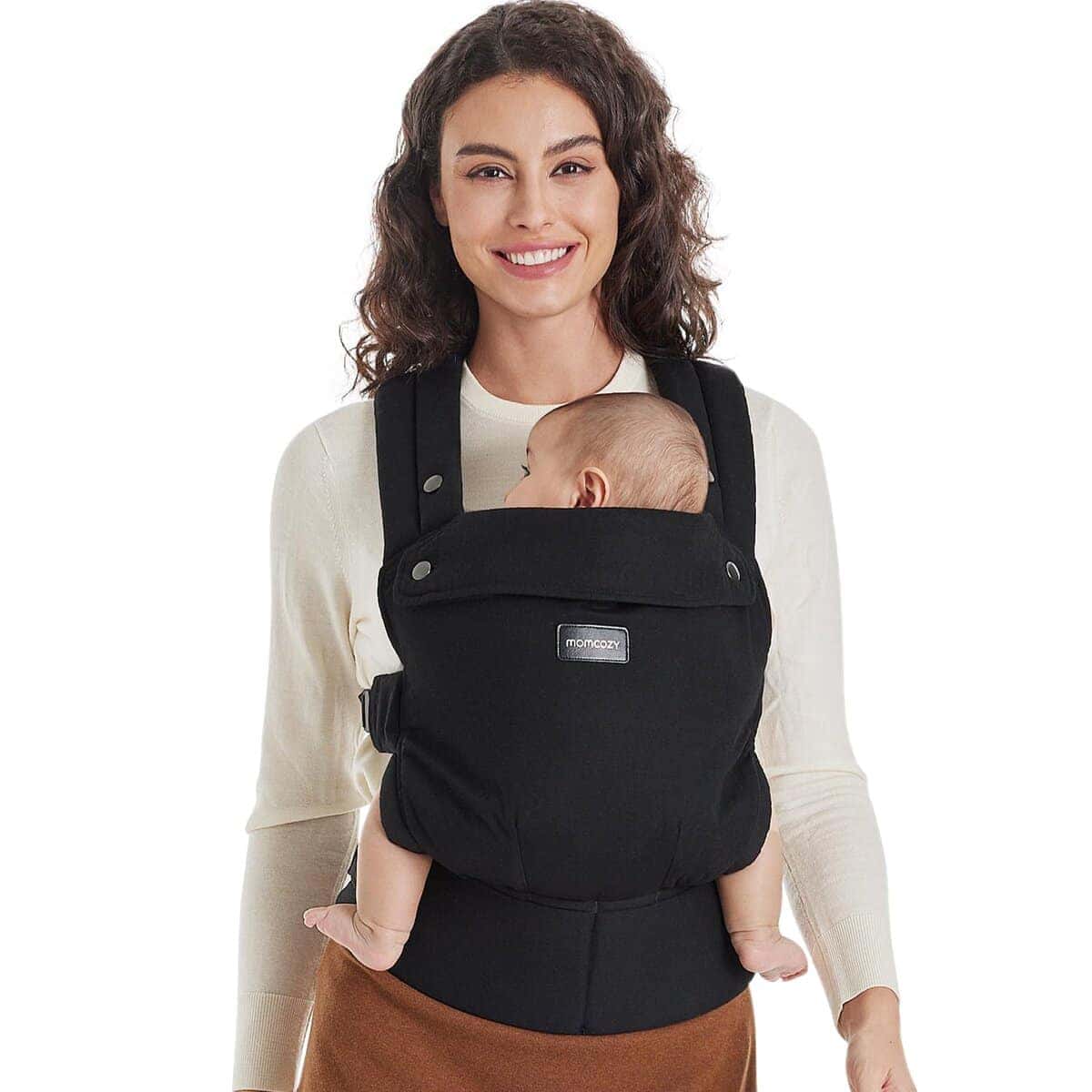 Portabebés Momcozy - Ergonómico, Confortable y Ligero para