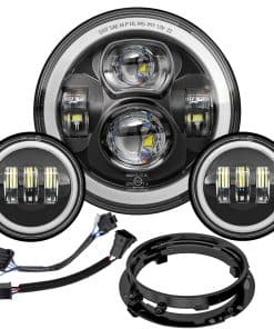 Faros Delanteros LED de Motocicleta de 7 Pulgadas 4.5" con