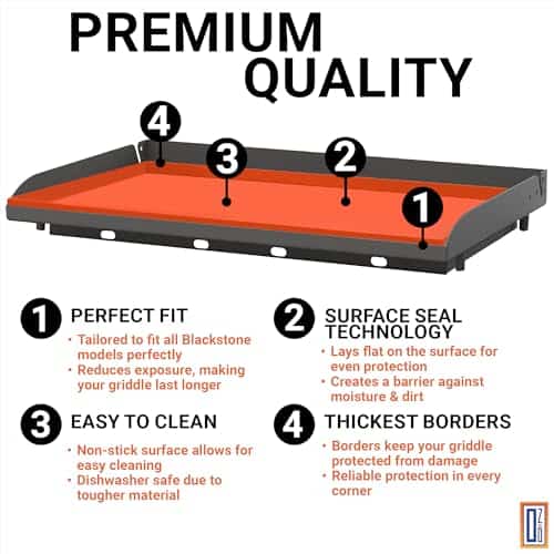 28" Tapete Griddle de Silicona Premium para Accesorios de - Imagen 7