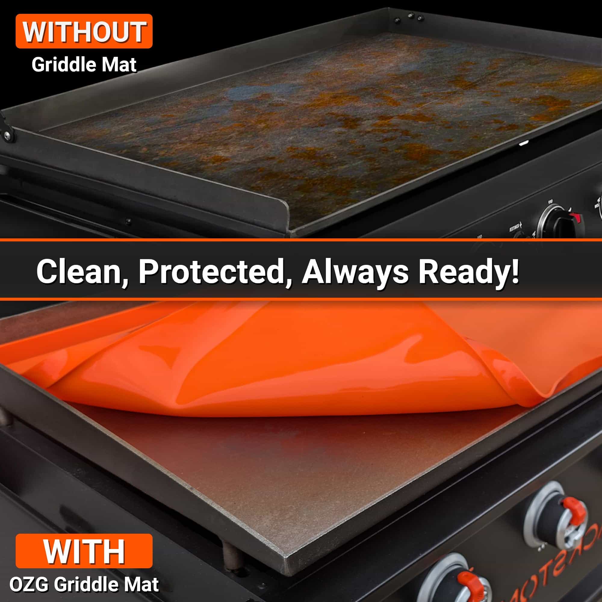 28" Tapete Griddle de Silicona Premium para Accesorios de - Imagen 5