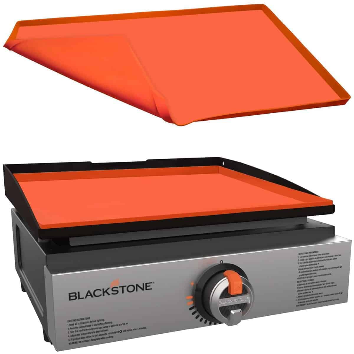 17" Tapete de silicona premium para parrilla Blackstone de