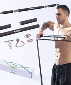 Barra de Entrenamiento con Bandas de Resistencia GEKU FIT,