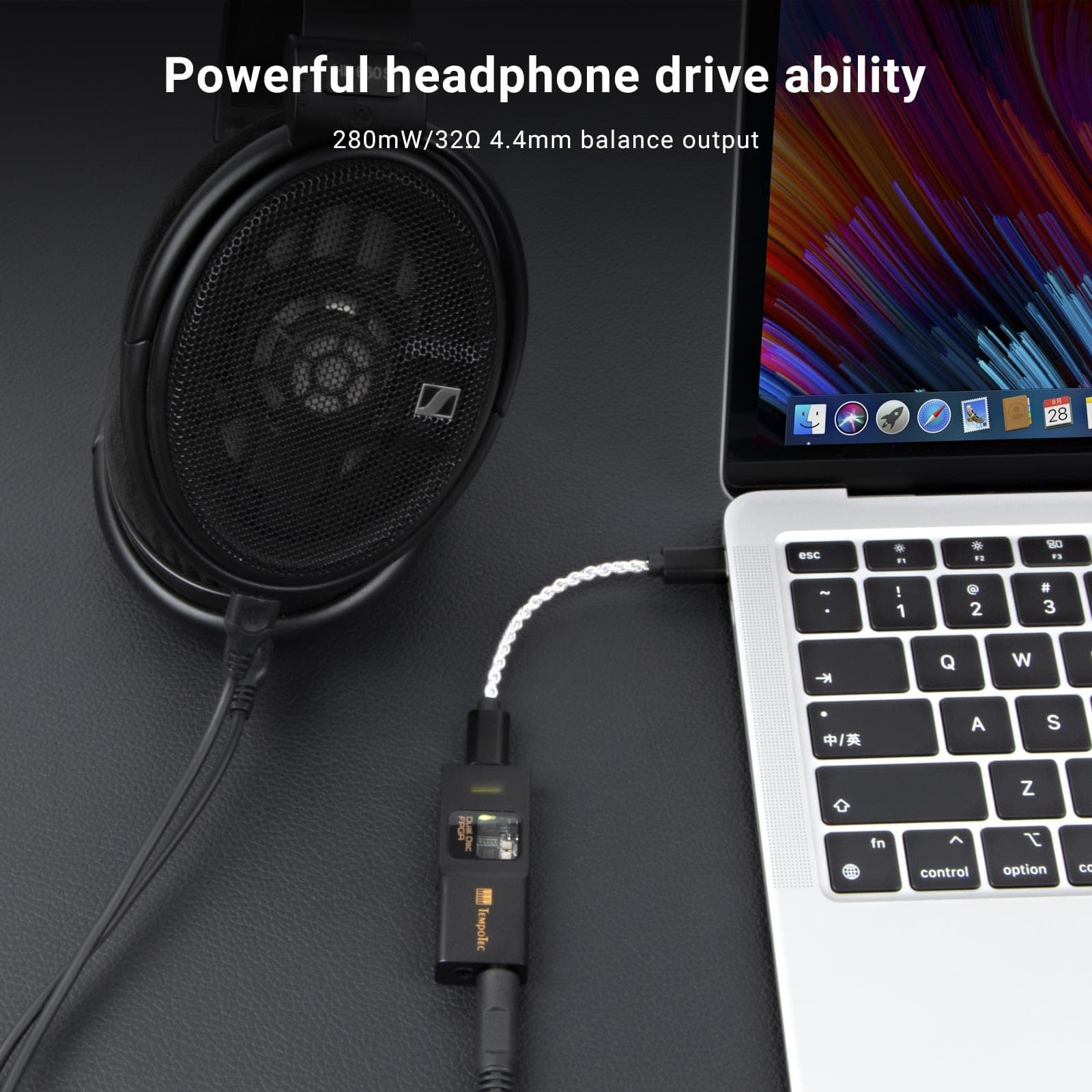 TempoTec Sonata BHD Pro Type C USB dongle DAC, USB C DAC, - Imagen 5