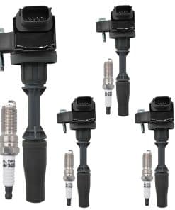 Conjunto de bobina de encendido UF680 12654078 y bujías de