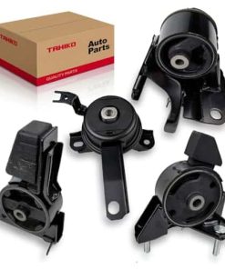 Juego de 4 soportes de motor y transmisión -Negro