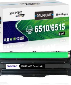 SINOPRINT Compatible 6510 6515 Unidad de Tambor Negro